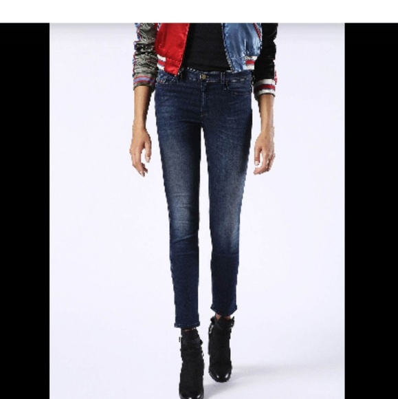 Diesel Doris Super-Slim Skinny Regular Waist Jeans - Picture 1 of 6